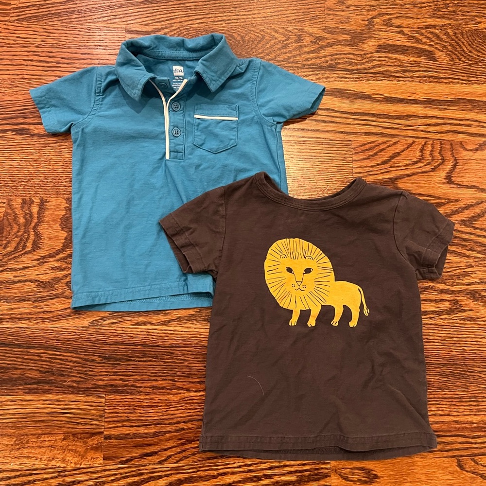 Set of 2 Tea Collection 18-24 Month Tops